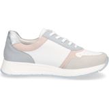Remonte - Sneakers - Lichtgrijs - Sleehak - Vetersluiting