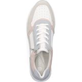 Remonte - Sneakers - Lichtgrijs - Sleehak - Vetersluiting