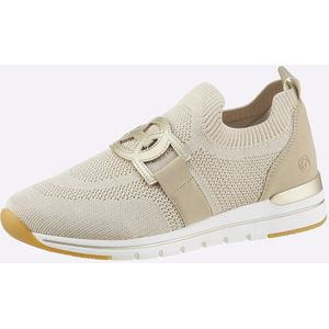 Slippers - Champagne - Textiel - Breed Wijdte G