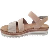 Remonte - Sandalen - Goud - Synthetisch - Banden met Klittenband