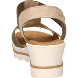 Rieker - Dames Sandaal - Licht Groen - Imitatieleer - Antistress-voetbed