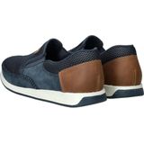 Rieker - Heren Instapschoenen - Zwart - Textiel en Imitatieleer