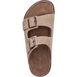 Rieker - 21190 - Herenslippers - Bruin - Echt Leer