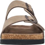 Rieker - 21190 - Herenslippers - Bruin - Echt Leer