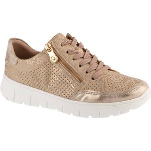 Rieker - Sneakers - Beige - Grof Leder