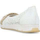 Rieker - Dames Schoenen - Wit - Leer