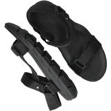 Rieker - Sport Sandalen - Zwart - Textiel - Verstelbare Banden