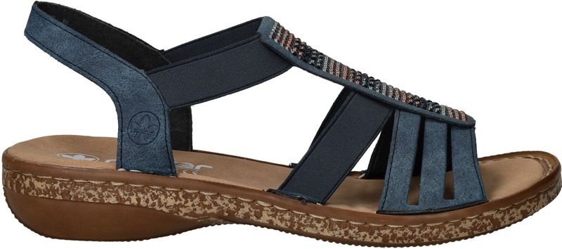 Rieker - 628G7 - Sandalen - Blauw