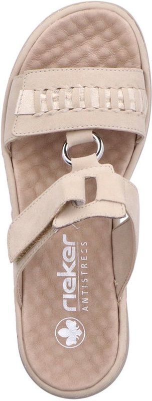 Rieker - 60481 - Pantolette - Grijs - Gezondheidsslippers