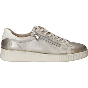 Remonte D2e01 Lage sneakers voor dames, goud, 40 EU
