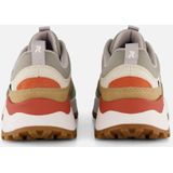 Riekers - Evolution Sneakers - Groen - Leer - Vetersluiting - Rubber Zool