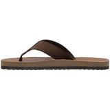 Rieker - Slippers - Bruin - Leren Voetbed - Slip-On