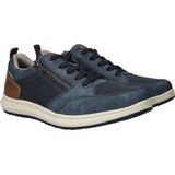 Rieker - Heren Sneakers - Blauw - Comfortabel - Vetersluiting