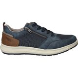 Rieker - Heren Sneakers - Blauw - Comfortabel - Vetersluiting