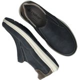 Rieker - Instappers - Blauw - Leer