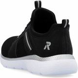 Unikleur - Instapschoen - Zwart - Vrijetijdssneaker - Elastische Sluiting