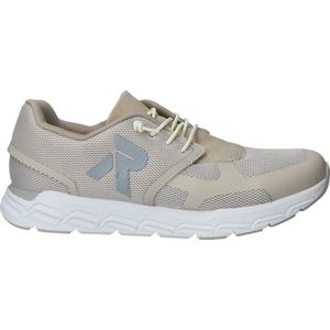 Lichtbeige Sneakers - Vrijetijdsschoen - Instapschoen met Elastiek - Plateauhak