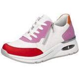 Remonte - Elisabeth Hurley-Collection - Sneakers - Wit Multi - Sleehak