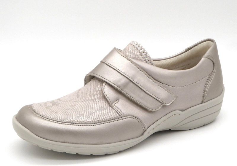 Remonte - R7600-92 - Sneakers - Geel - Metallic - Comfortabel Ontwerp