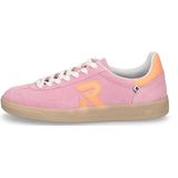 Rieker - Sport Sneakers - Dames - Roze - Suède
