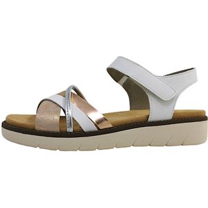 Sandalen - Color-Blocking - Imitatieleer - Velcro Sluiting