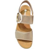Remonte - Dames Sandalen - Goud - Leer