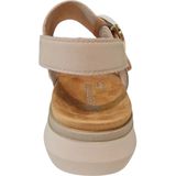 Remonte - Sandalen - Beige - Leer - Klittenbandsluiting
