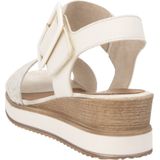 Remonte - Dames Sandalen Sleehak - Wit - Leer