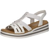 Rieker - V0240 Alabama Weiss - Sandalen - Wit - Ultralicht - Antistress