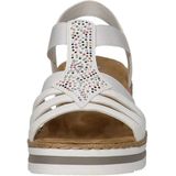 Rieker - V0240 Alabama Weiss - Sandalen - Wit - Ultralicht - Antistress