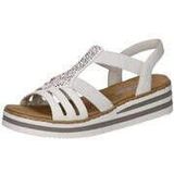 Rieker - V0240 Alabama Weiss - Sandalen - Wit - Ultralicht - Antistress