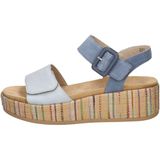 Remonte - Sandalen - Blauw - Comfortabele Plateau Zool