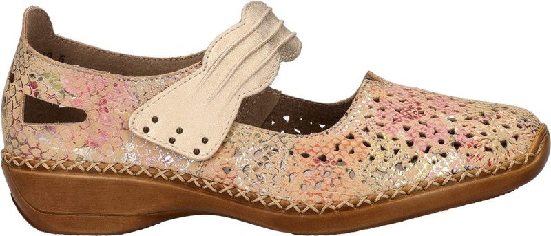 Rieker - 41399-92 Bandschoen - Multi - Leder - Antistress
