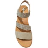 Remonte - Dames Sandaal - Licht Groen - Imitatieleer - Verstelbare Banden