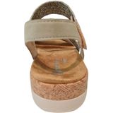 Remonte - Dames Sandaal - Licht Groen - Imitatieleer - Verstelbare Banden