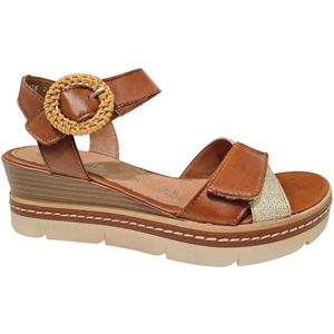 Remonte - D2L50 Sandalen - Cognac - Kunstleer