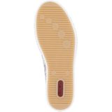 Rieker - Plateausneakers - Wit multi - Veterschoen - Sneaker met Zijrits