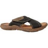 Rieker - Jaipur Morelia - Slippers - Blauw - Imitatieleer