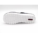 Rieker - V1396-14 Slipper - Blauw - Imitatieleer - Klittenbandsluiting
