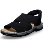 Rieker - 68895 - Trekkingsandalen - Blauw - Veganistisch