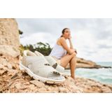 Rieker - Dames Schoenen - Grijs - Comfortabele Veterschoenen