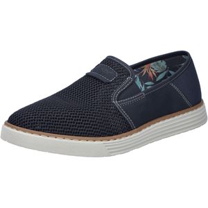 Espadrilles - Donkerblauw - Textiel - Elastische Sluiting