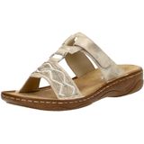 Merk - Muiltjes - Effen - Imitatieleer - Velcro Sluiting - Platte Hak