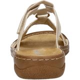 Merk - Muiltjes - Effen - Imitatieleer - Velcro Sluiting - Platte Hak