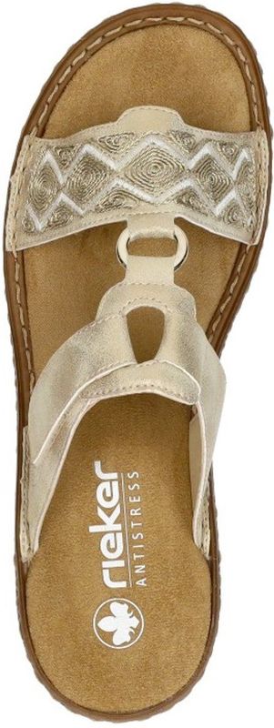 Merk - Muiltjes - Effen - Imitatieleer - Velcro Sluiting - Platte Hak