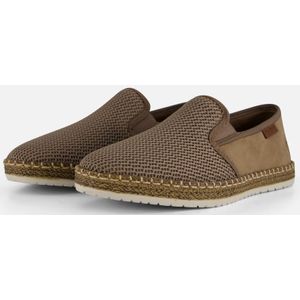 Rieker Espadrilles Slipper - Fango - Zomerschoen met Stretchinzetten