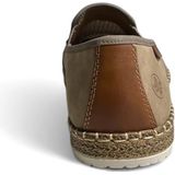 Rieker - Espadrilles - Slipper - Fango - Leer