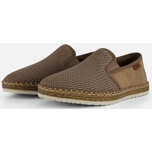 Rieker - Espadrilles - Slipper - Fango - Leer