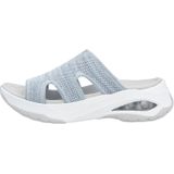 Rieker - W3150 - Damesslippers - Blauw - Veganistisch - Machinewasbaar