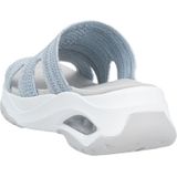 Rieker - W3150 - Damesslippers - Blauw - Veganistisch - Machinewasbaar